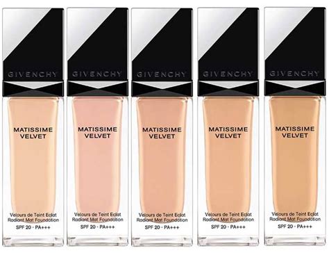 givenchy matissime velvet foundation australia|givenchy makeup for women.